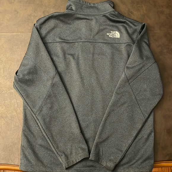 Men’s The North Face Heather Blue Windfall Jacket; Size: M - Picture 4 of 10
